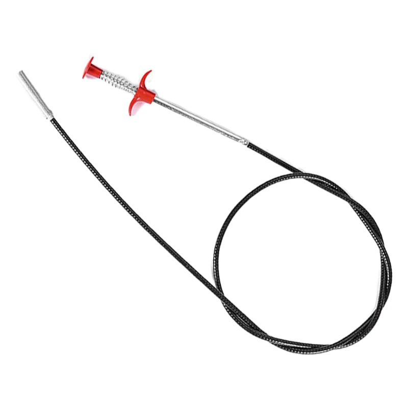 tubería de cuatro garras gancho draga alcantarillado inodoro herramientas manuales inodoro agarrar cabello limpio bloqueo doméstico image 1