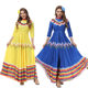 Foreign trade style bohemian May 5 Mexico celebration festival long and wide swing dance skirt stage performance costume