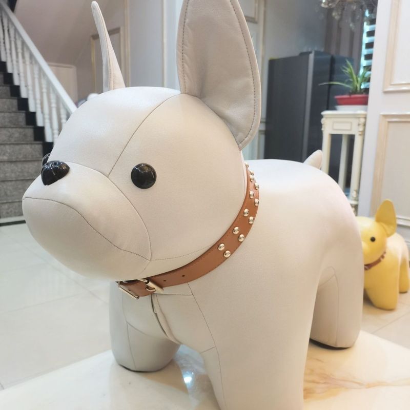 斗犬换鞋凳法斗凳婚庆网红板凳法斗狗动物凳子创意卡通摆件坐凳法|undefined