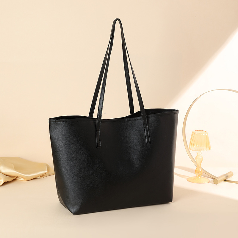 Simple bolso retro2024 sensación de alto nivel de hombro bolso de viaje bighandbag bolsa de compras de gran capacidad