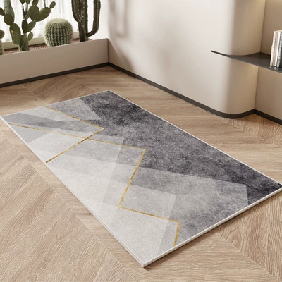 Anti-Slip Mat Home Simple | Avtomobil döşəmə paspasları - simplicity-3-12060cm-loop-velvet