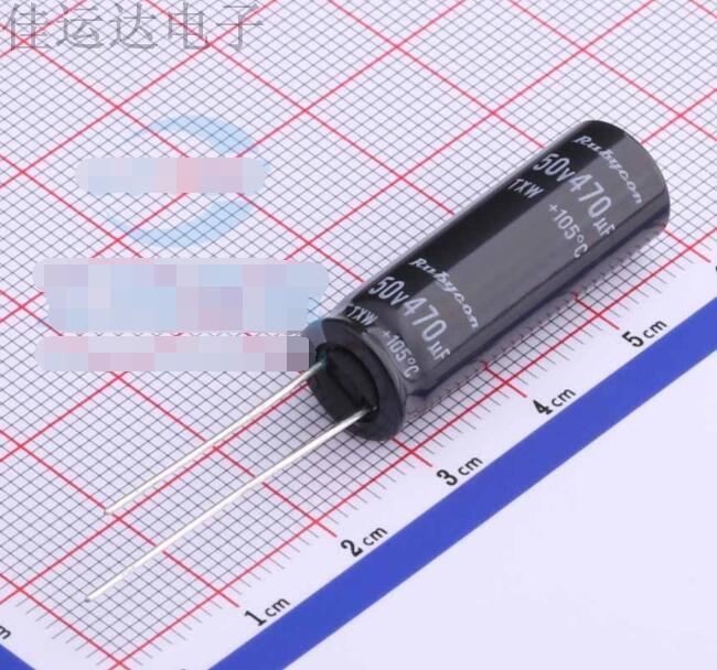 50TXW470MEFC10X30 规格 470uF 50V 引线型铝电解电容 原装供应