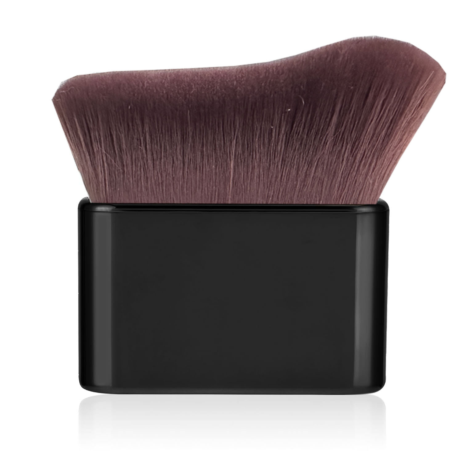 Nuevo cepillo de maquillaje de pelo suave de gran tamaño cepillo de cuerpo multifuncional cepillo plano de bambú cepillo de cuello Caterpillar Foundation cepillo de polvo suelto al por mayor