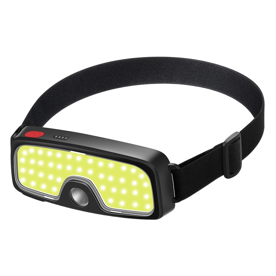 [Nuevo transfronterizo] Carga USB Fuente de luz dual COB Faros de camping al aire libre Faros LED para ciclismo y carrera