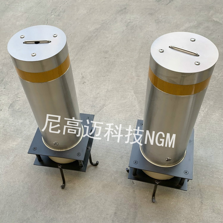 现货活动警示柱304不锈钢可移动防撞路桩浅预埋可拆卸挪移升降柱