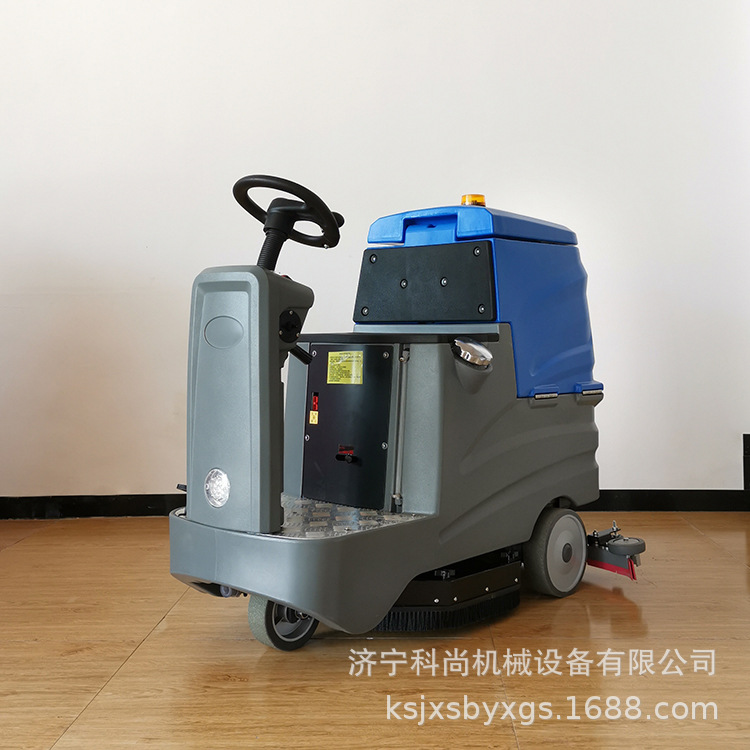 供应座驾式单刷洗地车 工厂车间用擦地机商场仓库电动洗地车