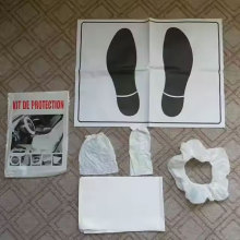 一次性保养座垫套四件套座椅套汽修座椅套汽車印刷椅套乳白座套