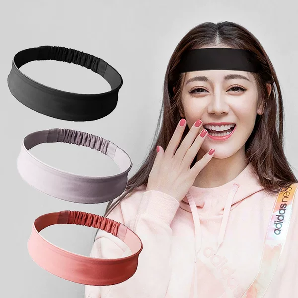 Sports hair band women's sweat-absorbent running sweat-proof headband New sweat-proof sweat-proof yoga headscarf sweat-proof band hair band Men