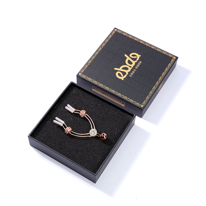 Mystery Lip Clip Yin Gold Rose SM Castigo Accesorios Herramientas de entrenamiento Juguetes sexuales para adultos 200/caja