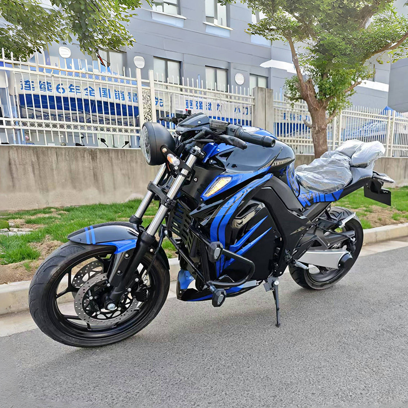 Factory Direct Sales of the Big Python N19 Little Ninja Jiaolong High-Speed Electric Motorcycle 72V Large Sports Street Bike