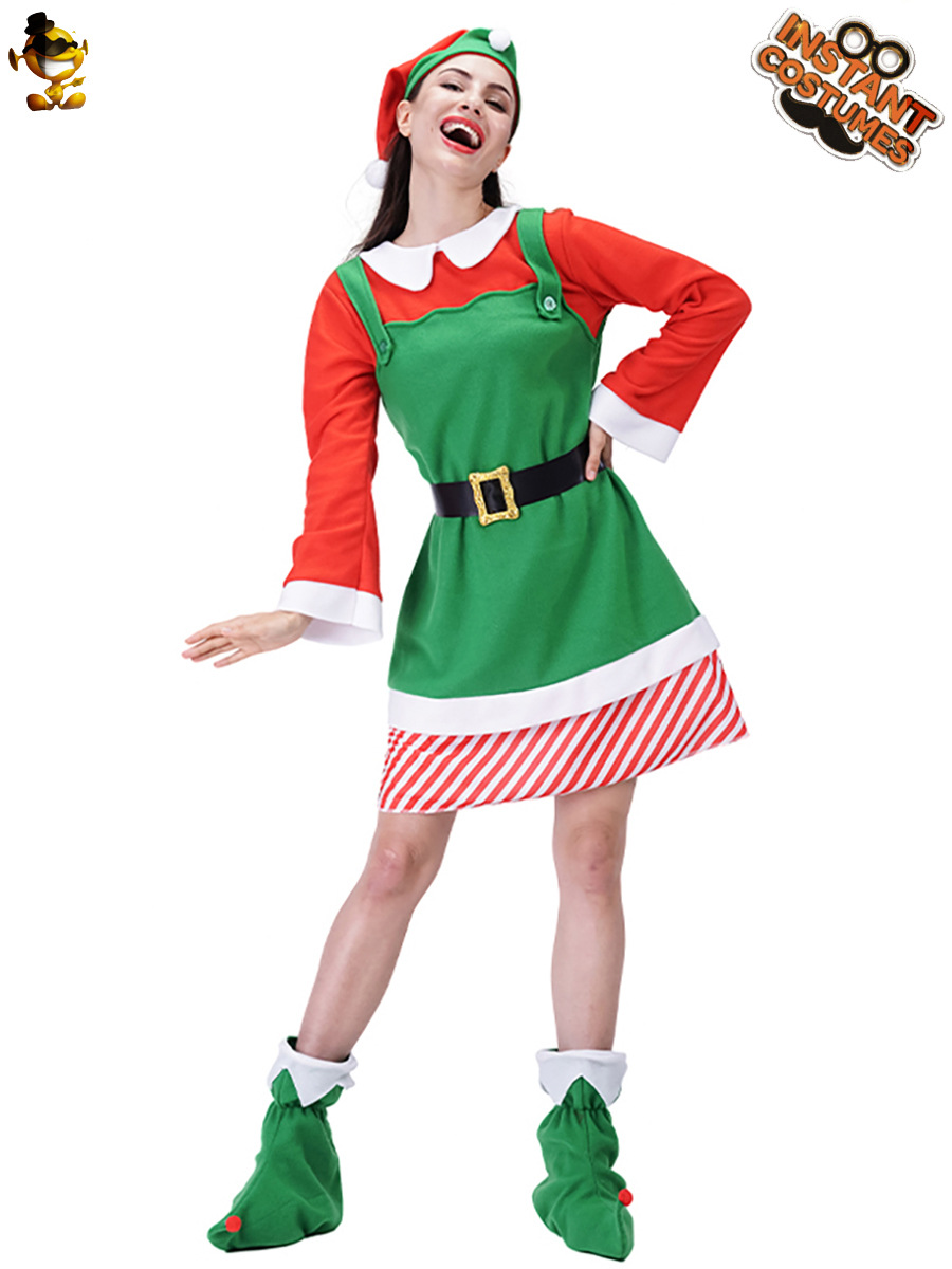 Navidad nueva ropa pareja grandes hombres traje de Navidad Cosplay traje de rendimiento