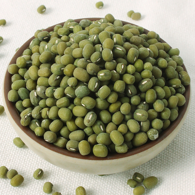 500g Boiled Mung Bean Hot and Easy to Blossom and Sand Pastry Cereals Coarse Grains Summer Heat-relieving Food