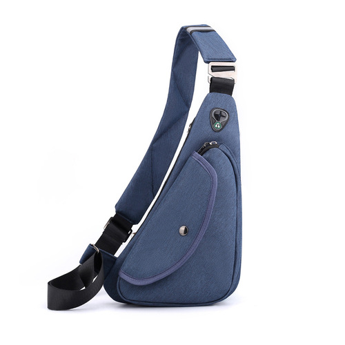 Oxford cloth chest bag men's new chest bag Water-proof travel backpack Shoulder backpack cross-body chest bag