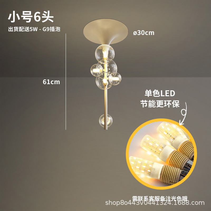 Diseñador de recepción de luces rojas de estilo nórdico diseñador de lámparas de luz comercial modernas bar superior lujoso restaurante de red de succión