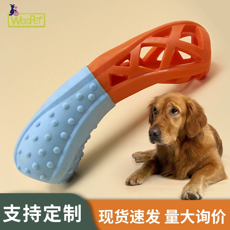 Трансграничные игрушки для домашних животных Утечка мяч игрушки для собак резиновые молярные устойчивые к укусам развивающие жевательные укусы собак оптом