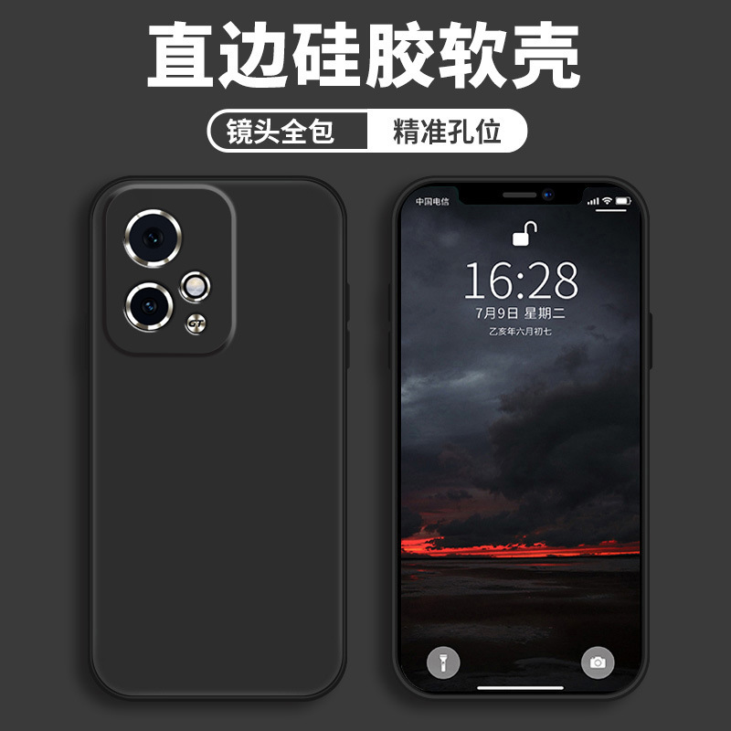 Classic black-nude shell