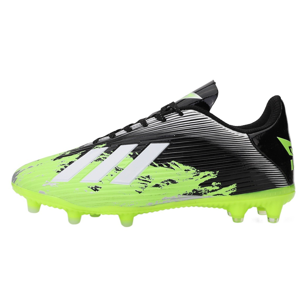 2023 nuevos zapatos de fútbol de los hombres de uñas rotas con cordones TF zapatos de entrenamiento de uñas largas zapatillas de deporte de fútbol de una sola pieza de entrega