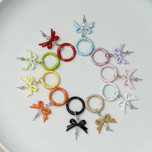 Keychain School Bag Blessing Pendant Festive Blessing Pendant Gift Key Butterfly Keychain