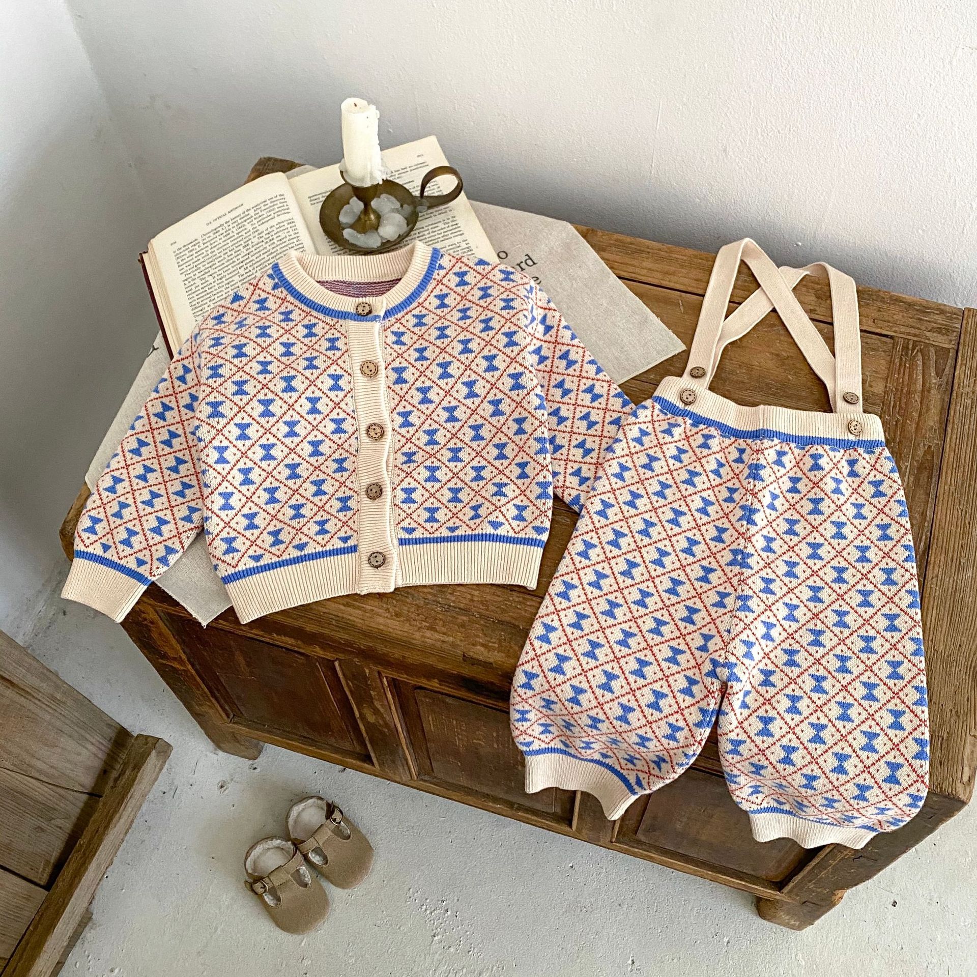 Classic Style Cartoon Cotton Baby Clothing Sets display picture 5