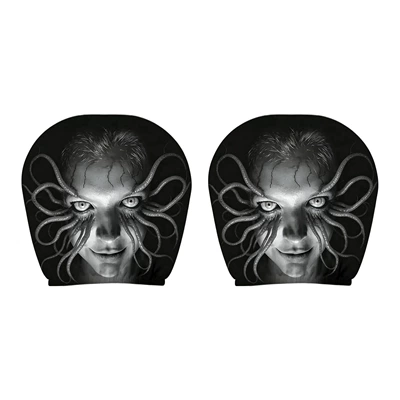 and Skull Print, Customizable with Labels, Dropshipping, Universal seat cover - 54-double-sided-printing-1pc-26cm28cm