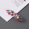 Korean rhinestone ultra -flash clamp duckbill hair ornament bangs side side clip small hair crushed hair clip female new spot