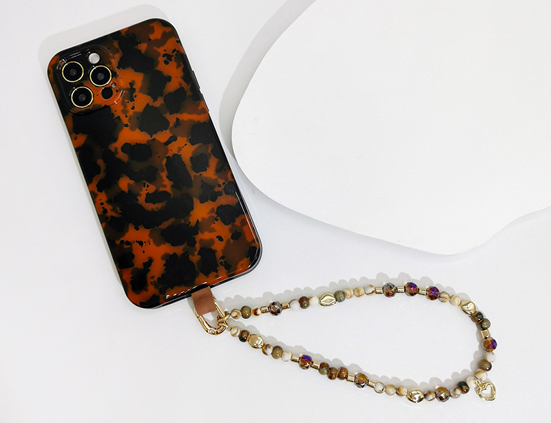 Eenvoudige Stijl Geometrisch Patroon CCB Kristallen Kralen Glazen Kralen Mobiele Telefoon Lanyard display picture 8