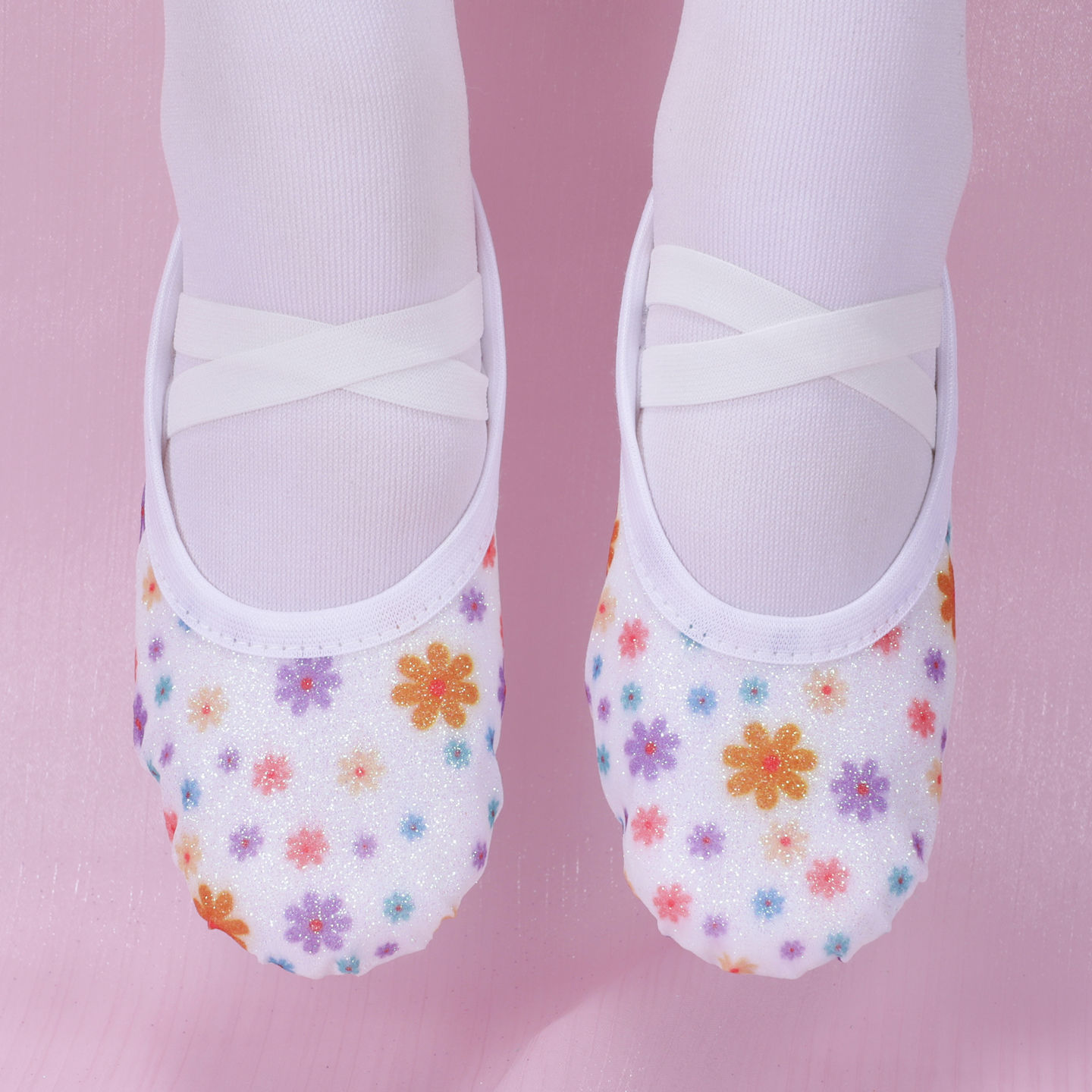 New Girls Dance Shoes Sparkling Kidsren's Ballet Body Cat Claw Shoes Glitter Fabric Indoor Performance Shoes