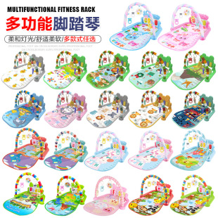 One Piece Free Shipping Baby's Foot Piece Toy Baby's Music Gym Rack Newborn 0-1 Year Old Fitness Machine for Hair
