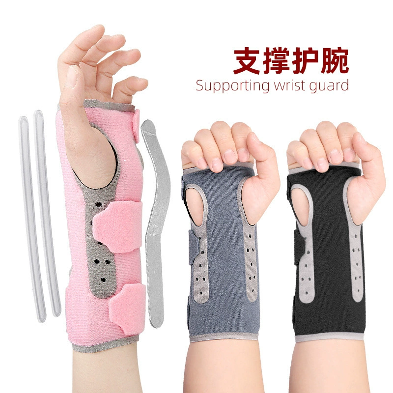 Поддерживающие браслеты для мужчин и женщин, спортивные ремни для фитнеса, фиксированные брекеты под давлением, дышащие защитные перчатки, браслеты, черные.