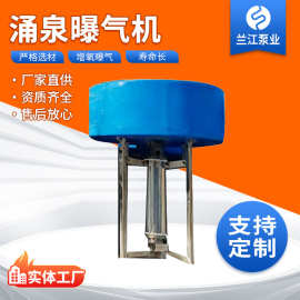 兰江涌泉曝气机水下增流增氧喷泉曝气设备鱼塘增氧机源头厂家定制