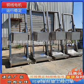 泥土石渣单斗上料机 石粉翻斗式提料机 全自动给料提升机图片