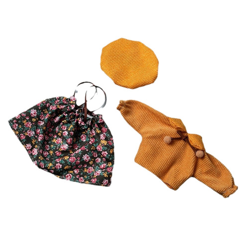 30cm 6-style BJD girl's dress-up Lolita princess dress with spaghetti straps, dollhouse playset birthday gift