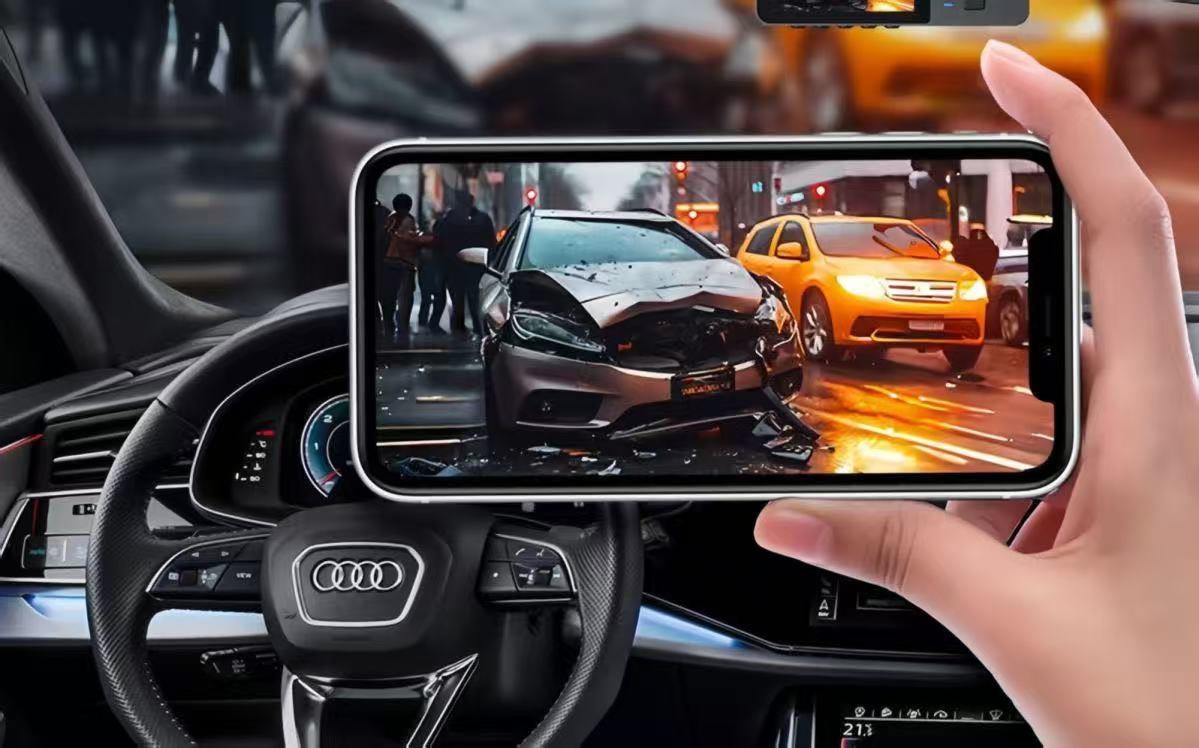 Y15 New 3-Lens Driving Recorder Hd 1080P Simultaneously Records in Front of the Car, Inside the Car and Behind the Car in Multiple Languages ​​W
