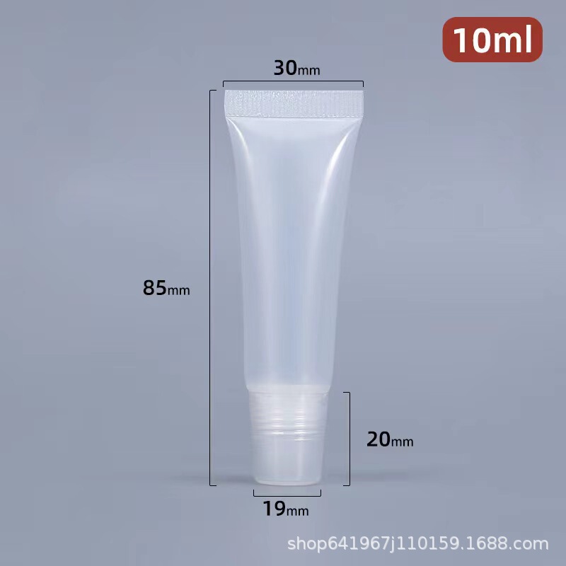 10g克ml毫升润唇膏唇彩唇釉化妆品眼霜乳透明白色软管瓶现货包材|undefined