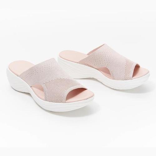 Cross-border Plus Size Slippers Summer Outdoor Flat Bottom  New Style Casual Beach Women's Sandals