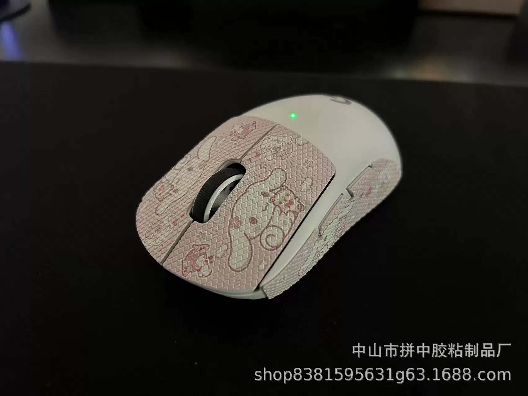 Противоскользящая наклейка для мыши Logitech GPW первого и второго поколения, совместимая с GPROX, всесторонняя впитывающая пот пота, антипотовая наклейка из кожи ящерицы