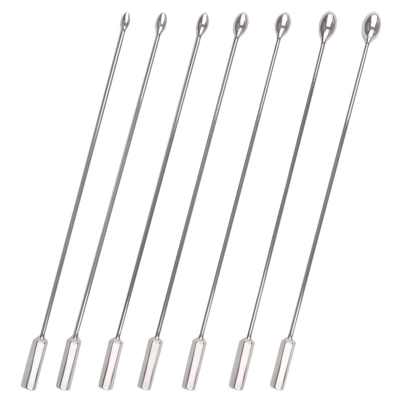 Stainless Steel Urethral Dilator Stick, 23 cm Long Metal Horse Eye Wand, Manual Male Sound — detail image 6
