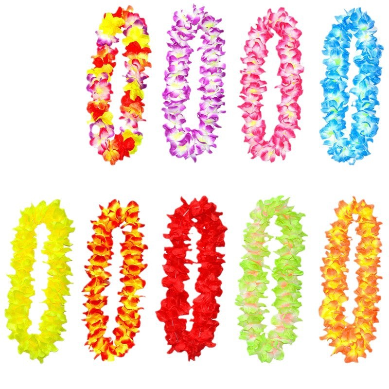 Transfronterizos para espesar coronas Hawaiian Rope Ball Bar Party Beach Event Reconocimiento Show Festivals