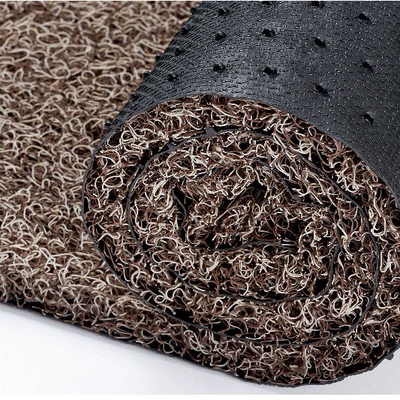 Avtomobil döşəmə paspasları – PVC Carpet Commercial Non-slip Doorway - brown-nail-bottom-16mm-medium-thick-3030cm10-sheets-take-one-piece-and-send-10-sheets