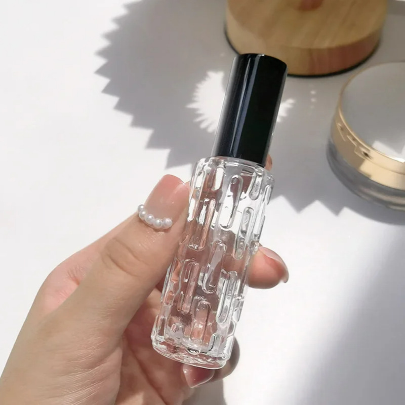10ML; balsam 배 병 (검정); 유리