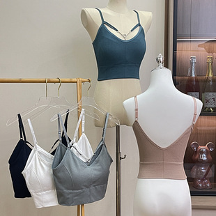 60.00 kg-100.00 kg women's anti-running seamless beautiful back bra women's bra plus fat version of latex fixed cup 067#
