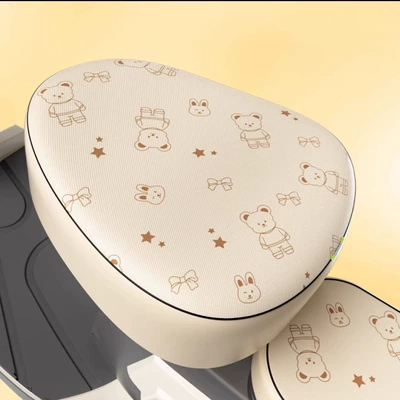 insulation, Electric car cushion - rice-bear-front-seat-cushion