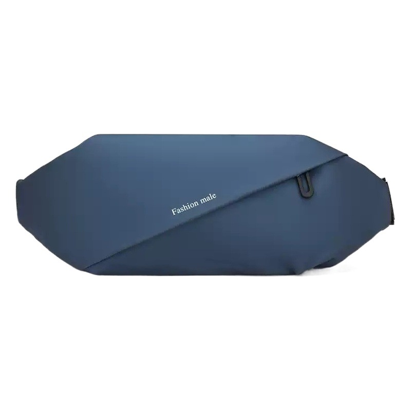 New Men's Bag Trendy Pillow Chest Bag Mobile Phone Waist Bag Men's Casual Outdoor Functional Men's Bag Sports Crossbody Bag