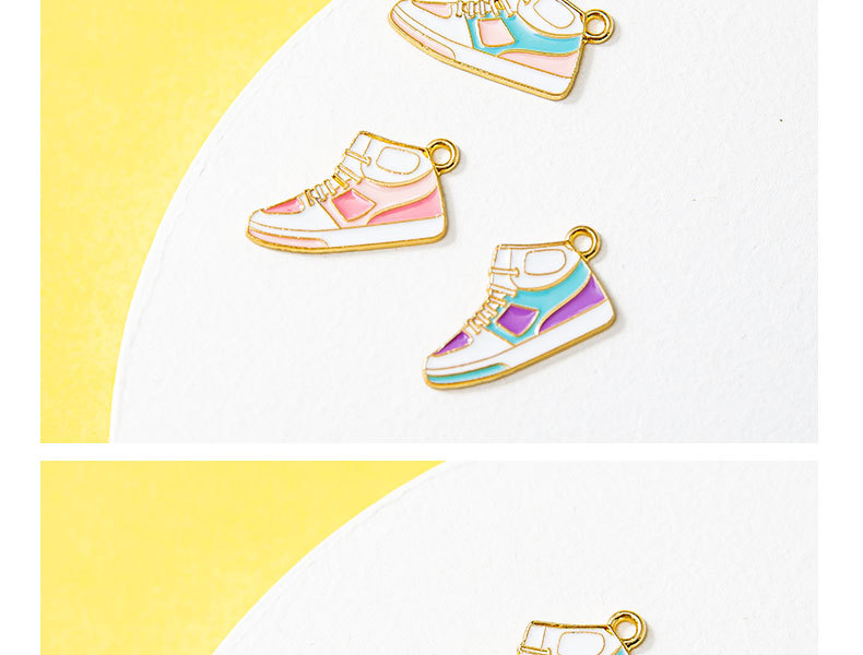 25g Weight Pendant Jewelry Making Type 10 PCS/Package Alloy Cartoon Shoe Pendant DIY Jewelry Accessories Bracelets