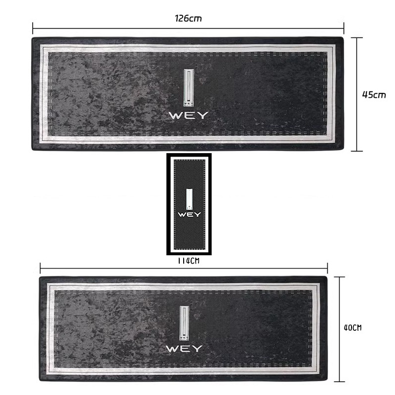 8 9 Second — Gaoshan Universal Foot Pad - middle-row-aisle-rear-row-black