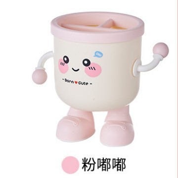 2025新款桌面垃圾桶创意可爱学生宿舍书桌餐桌茶几迷你小纸篓带盖|undefined
