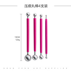 Cross-border ceramic tools 42-piece set Stone plastic clay carving knife soft clay figurine Christmas paint brush ball stick