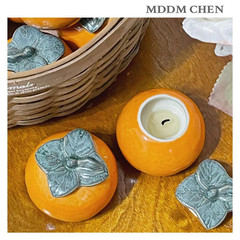 (Fortune's Orange) Scented Candle Jar Bedroom Gift Box Birthday Gift Wedding Favors