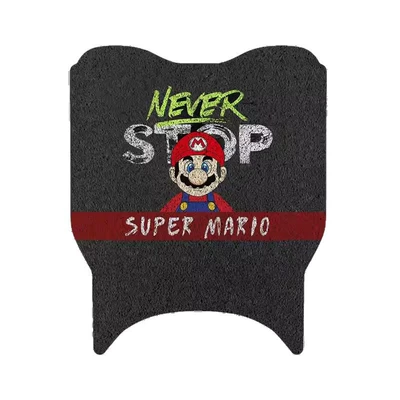 Suitable for Yadi White Shark Electric vehicle foot mat - mario-good-silk-circle-more-wear-resistant
