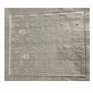 CNC定做 透明有机玻璃板测试治具亚克力板  面板零件配件测试针板